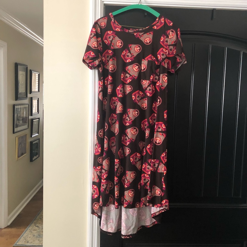 HTF. Lularoe russian doll Carly.